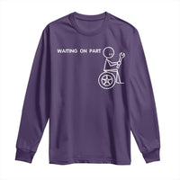 Waiting On Parts Funny Mechanic Long Sleeve Shirt Car Technician Auto Repair Life