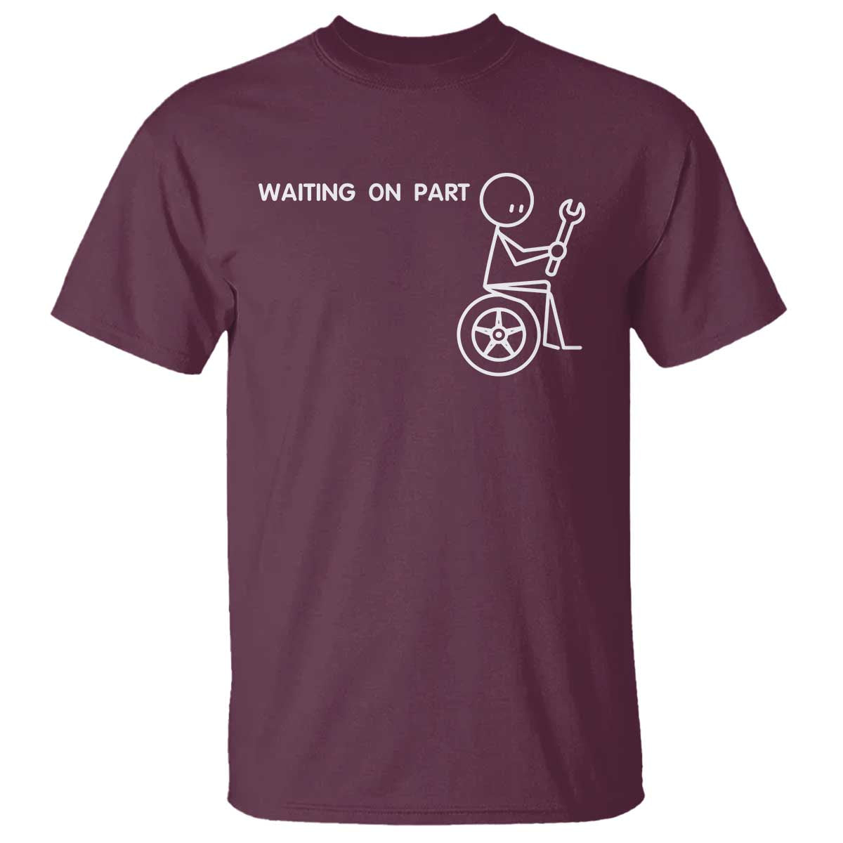 Waiting On Parts Funny Mechanic T Shirt Car Technician Auto Repair Life