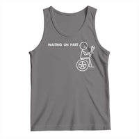 Waiting On Parts Funny Mechanic Tank Top Car Technician Auto Repair Life