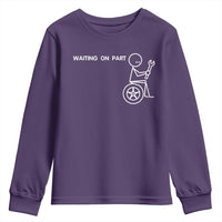 Waiting On Parts Funny Mechanic Youth Sweatshirt Car Technician Auto Repair Life