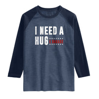 I Need A Huge Garage Funny Mechanic Raglan Shirt Car Enthusiast