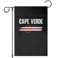 Cape Verde Pride Vintage Cape Verdean Flag 10 Stars Garden Flag
