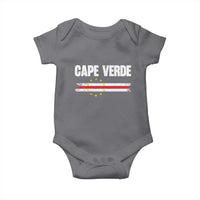 Cape Verde Pride Vintage Cape Verdean Flag 10 Stars Baby Onesie