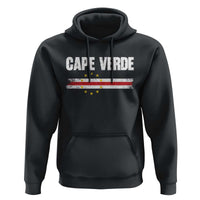 Cape Verde Pride Vintage Cape Verdean Flag 10 Stars Hoodie