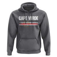 Cape Verde Pride Vintage Cape Verdean Flag 10 Stars Hoodie