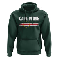 Cape Verde Pride Vintage Cape Verdean Flag 10 Stars Hoodie