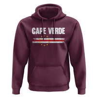 Cape Verde Pride Vintage Cape Verdean Flag 10 Stars Hoodie