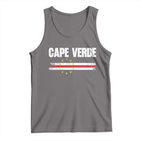 Cape Verde Pride Vintage Cape Verdean Flag 10 Stars Tank Top