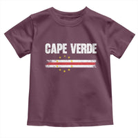 Cape Verde Pride Vintage Cape Verdean Flag 10 Stars Toddler T Shirt