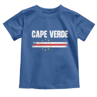Cape Verde Pride Vintage Cape Verdean Flag 10 Stars Toddler T Shirt