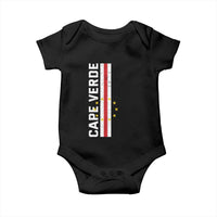 Cabo Verde Pride Vintage Jersey Cape Verdean Flag Baby Onesie