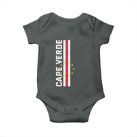 Cabo Verde Pride Vintage Jersey Cape Verdean Flag Baby Onesie