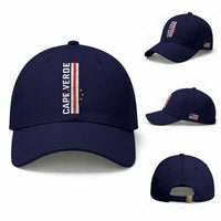 Cabo Verde Pride Vintage Jersey Cape Verdean Flag Baseball Cap
