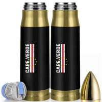 Cabo Verde Pride Vintage Jersey Cape Verdean Flag Bullet Tumbler