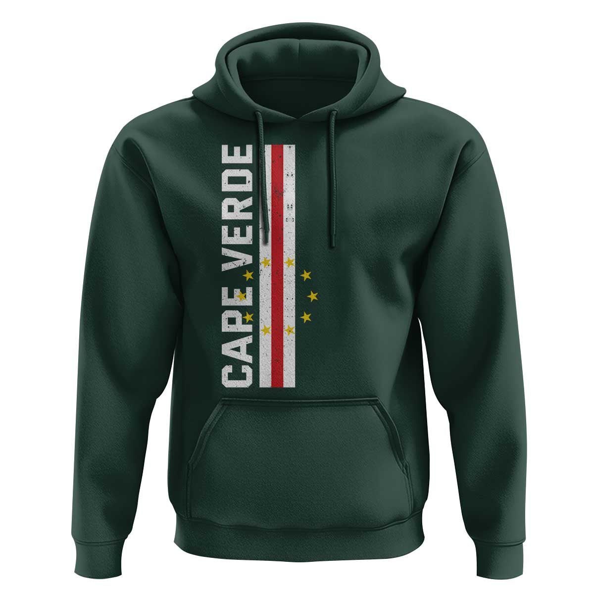 Cabo Verde Pride Vintage Jersey Cape Verdean Flag Hoodie