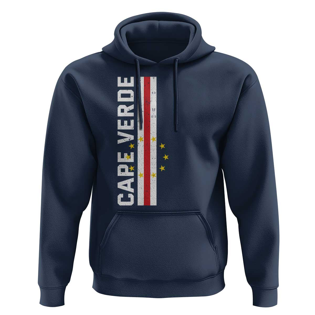 Cabo Verde Pride Vintage Jersey Cape Verdean Flag Hoodie