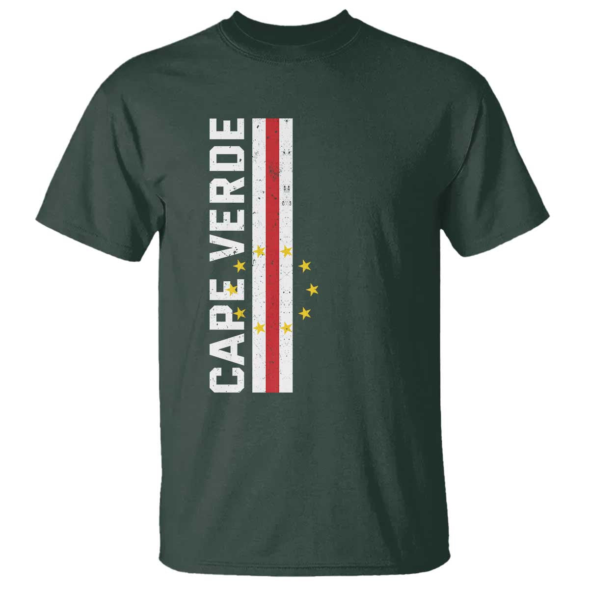 Cabo Verde Pride Vintage Jersey Cape Verdean Flag T Shirt