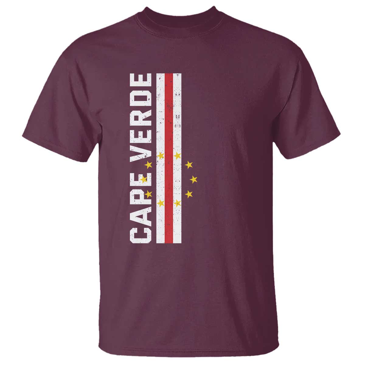 Cabo Verde Pride Vintage Jersey Cape Verdean Flag T Shirt