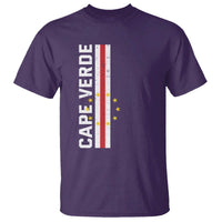 Cabo Verde Pride Vintage Jersey Cape Verdean Flag T Shirt