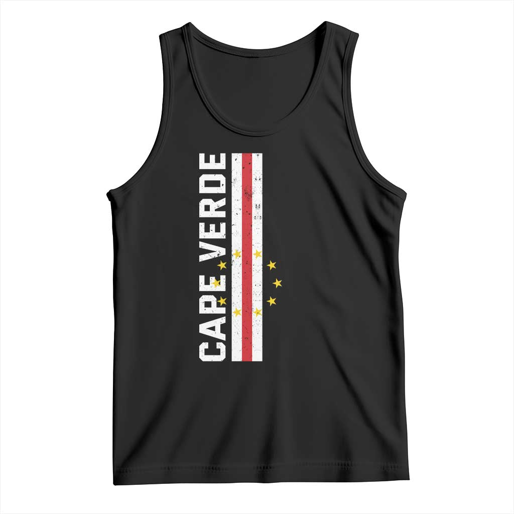 Cabo Verde Pride Vintage Jersey Cape Verdean Flag Tank Top