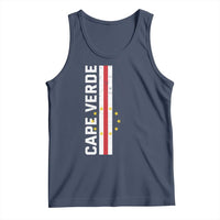 Cabo Verde Pride Vintage Jersey Cape Verdean Flag Tank Top