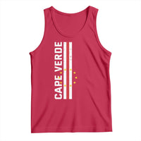 Cabo Verde Pride Vintage Jersey Cape Verdean Flag Tank Top