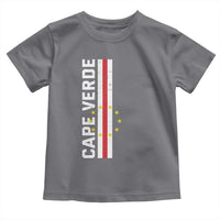 Cabo Verde Pride Vintage Jersey Cape Verdean Flag Toddler T Shirt