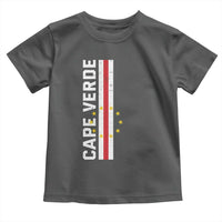 Cabo Verde Pride Vintage Jersey Cape Verdean Flag Toddler T Shirt