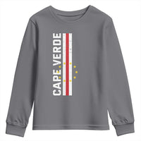 Cabo Verde Pride Vintage Jersey Cape Verdean Flag Youth Sweatshirt