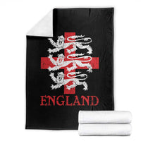 England Three Lions Symbol English Pride Souvenir Throw Blanket