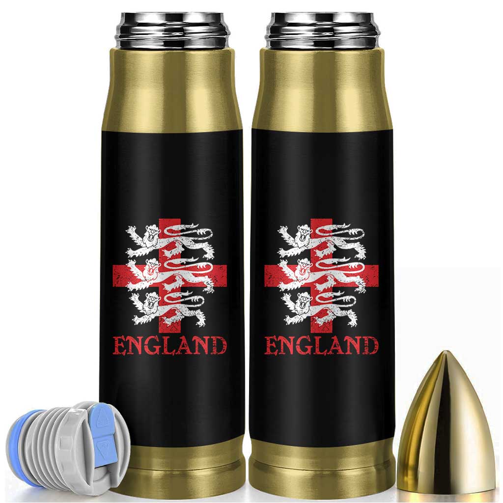 England Three Lions Symbol English Pride Souvenir Bullet Tumbler
