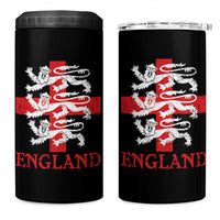 England Three Lions Symbol English Pride Souvenir 4 in 1 Can Cooler Tumbler