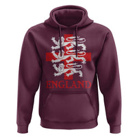 England Three Lions Symbol English Pride Souvenir Hoodie
