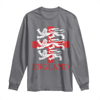 England Three Lions Symbol English Pride Souvenir Long Sleeve Shirt