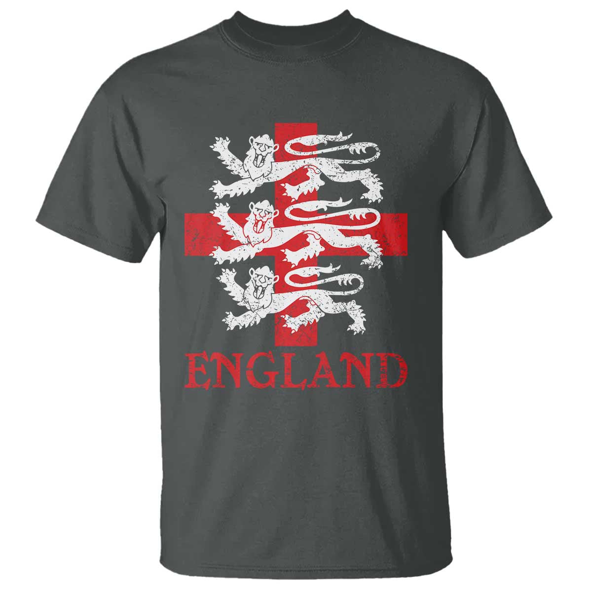England Three Lions Symbol English Pride Souvenir T Shirt