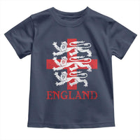 England Three Lions Symbol English Pride Souvenir Toddler T Shirt