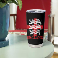 England Three Lions Symbol English Pride Souvenir Tumbler Cup
