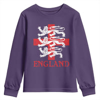 England Three Lions Symbol English Pride Souvenir Youth Sweatshirt