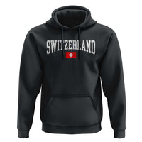 Vintage Switzerland National Pride The Swiss Cross Hoodie