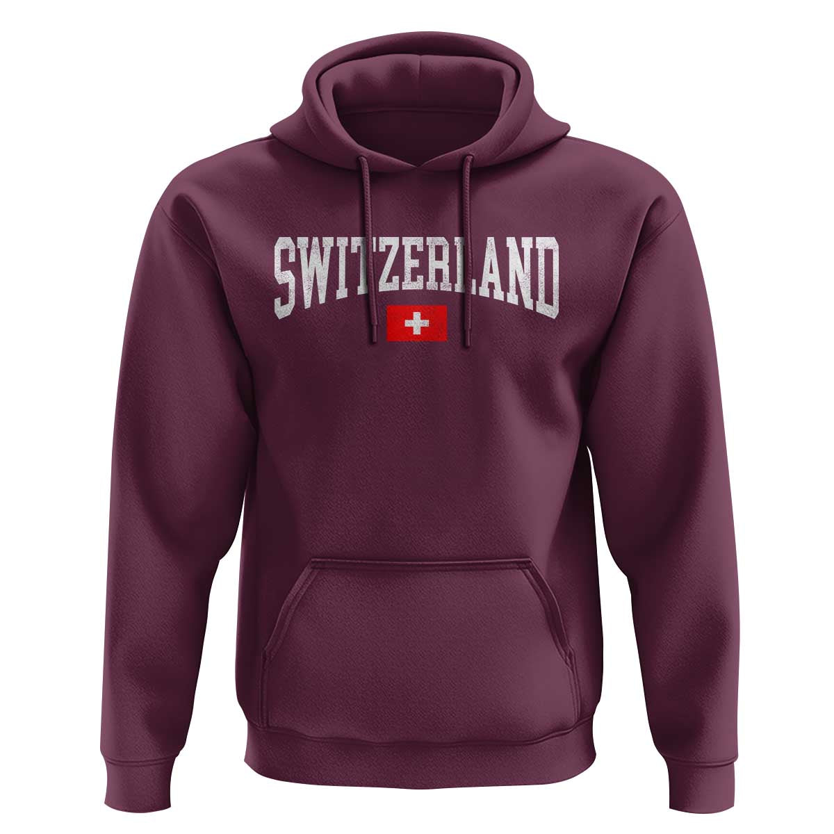 Vintage Switzerland National Pride The Swiss Cross Hoodie