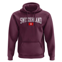 Vintage Switzerland National Pride The Swiss Cross Hoodie