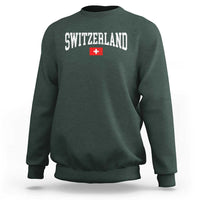 Vintage Switzerland National Pride The Swiss Cross Sweatshirt