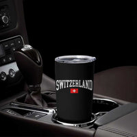 Vintage Switzerland National Pride The Swiss Cross Tumbler Cup