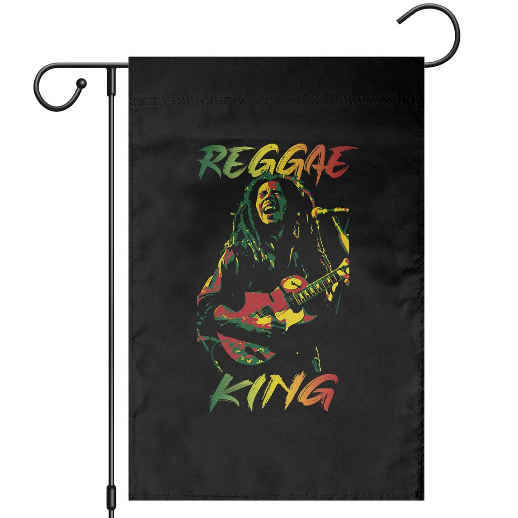 Legend Bob Garden Flag Reggae King Music Rastafarian - Wonder Print Shop