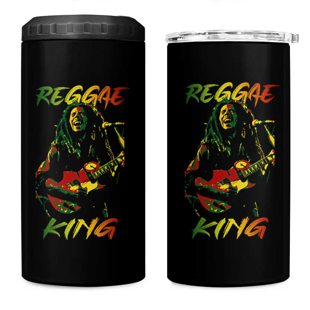 Legend Bob 4 in 1 Can Cooler Tumbler Reggae King Music Rastafarian - Wonder Print Shop