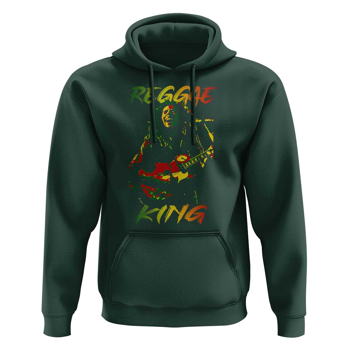 Legend Bob Hoodie Reggae King Music Rastafarian - Wonder Print Shop
