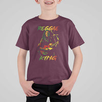 Legend Bob T Shirt For Kid Reggae King Music Rastafarian - Wonder Print Shop