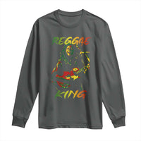 Legend Bob Long Sleeve Shirt Reggae King Music Rastafarian - Wonder Print Shop