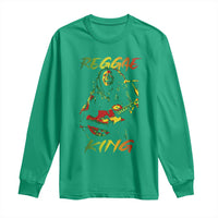 Legend Bob Long Sleeve Shirt Reggae King Music Rastafarian - Wonder Print Shop