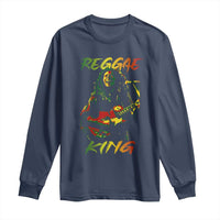 Legend Bob Long Sleeve Shirt Reggae King Music Rastafarian - Wonder Print Shop